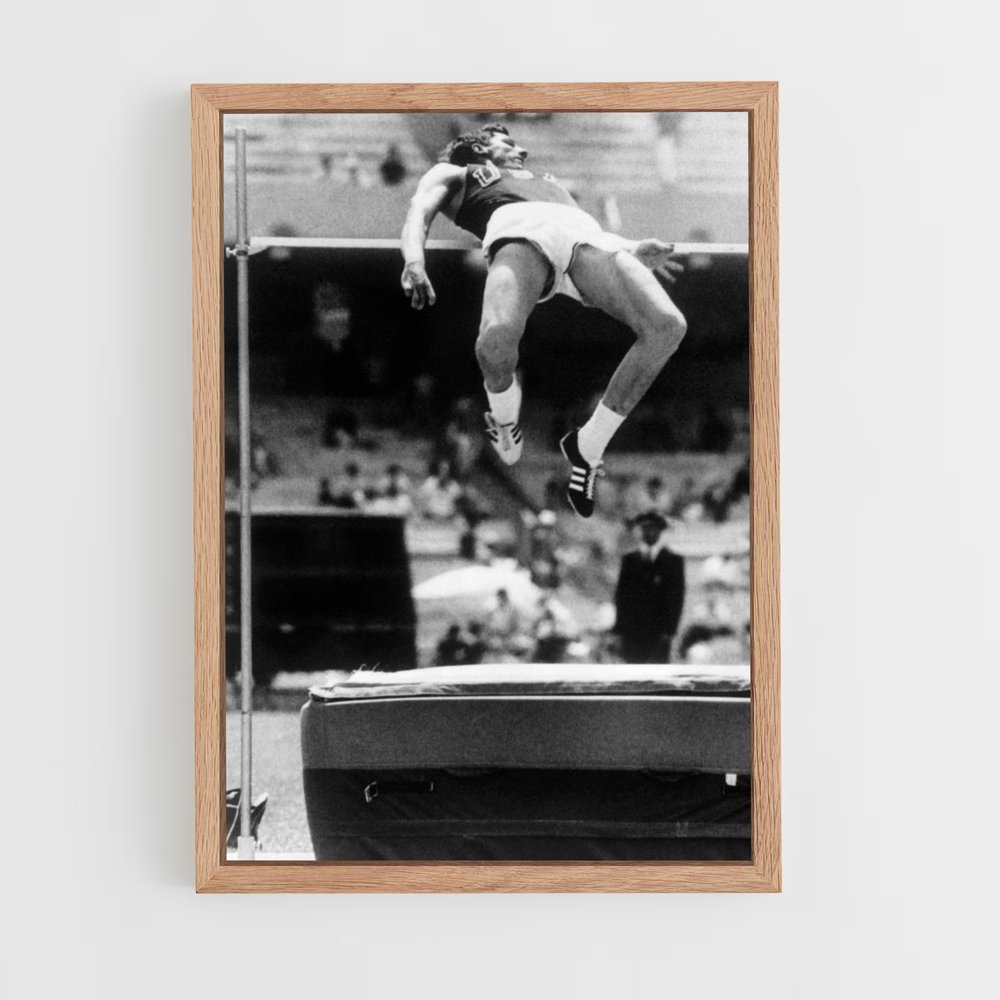 Poster Saut de Fosbury – affiche Athlétisme (vue 4)
